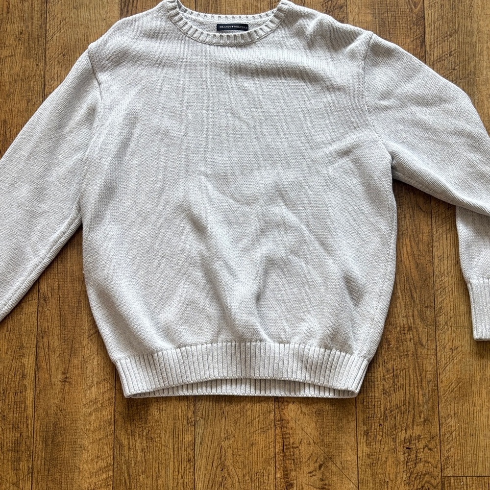 Brandy Melville grey Crewneck Sweater